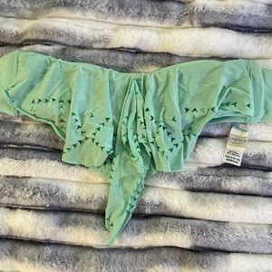 L*space bandeau top. Light green size medium